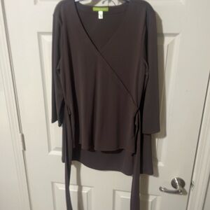 Sigrid Olsen Dark Brown 2pc Skirt set 
Worn once in great condition